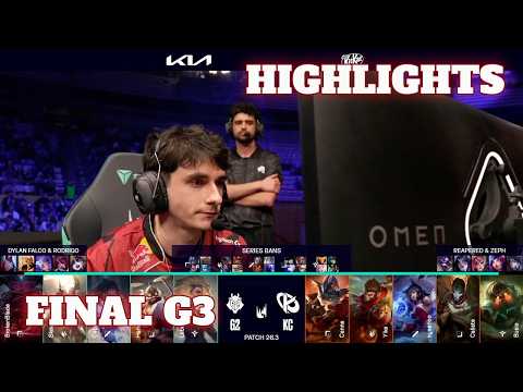 G2 vs KC - Game 3 Highlights | Grand Final LEC Versus 2026 Playoffs | G2 Esports vs Karmine Corp G3