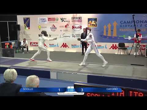 Italian Championships 2023 JWE - L4 - Arianna Scollo v Gaia Caforio