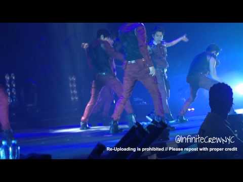 131116 Infinite OGS in NYC - "Destiny" // Front Row