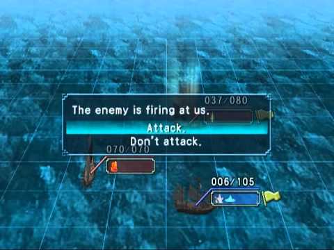 Suikoden IV - Naval battle against Pirate Brandeau
