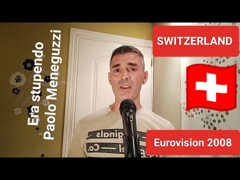 Era Stupendo - Paolo Meneguzzi - Switzerland 🇨🇭 Eurovision 2008 (Spanish cover by Antonio Romero)