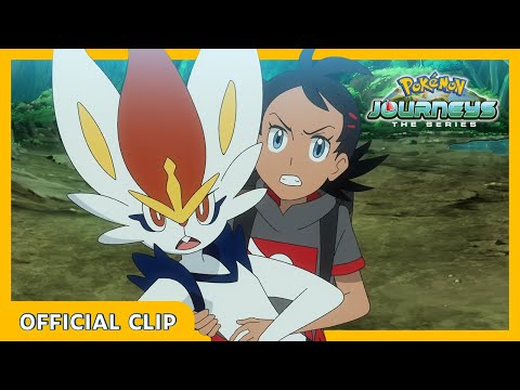 Lucario and Cinderace vs. Mewtwo | Pokémon Journeys: The Series | Official Clip