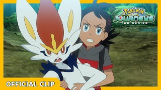 Lucario and Cinderace vs. Mewtwo | Pokémon Journeys: The Series | Official Clip by The Official Pokémon Channel