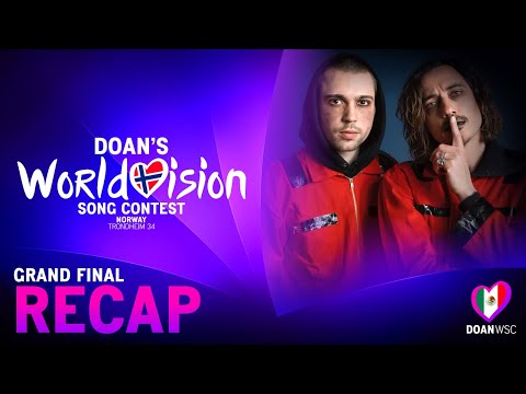 Doan's Worldvision Song Contest 34 - Grand Final Recap