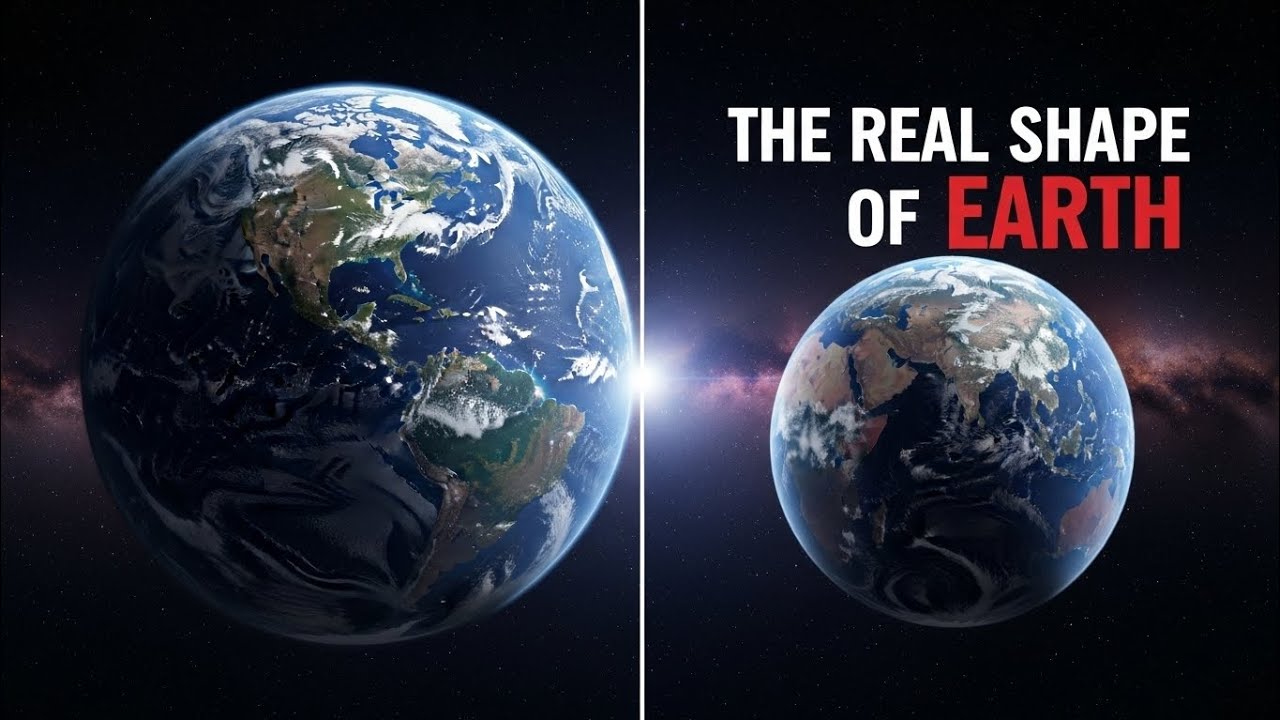 The Real Shape of Earth: It's Not a Perfect Sphere (Oblate Spheroid Explained) 