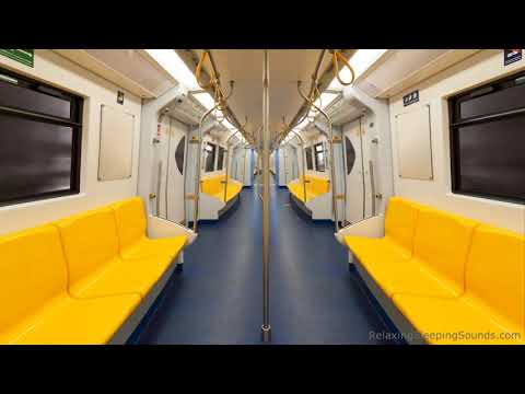 Underground Tube-Subway-Metro Train Sounds | For Sleeping | Studying | Relaxing | 10 Hours Long