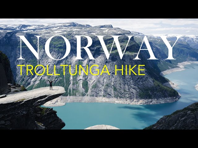 Travel vlog - Hike to TROLLTUNGA in NORWAY | All you need to know & the complete route
