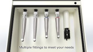 Lubrina 2 automatically performs maintenance (lubrication and cleaning) of handpieces  in the dental practice. The system is very versatile as it can…