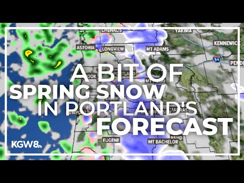 Snow in the forecast | KGW+ Weather, Thursday, March 23, 2023