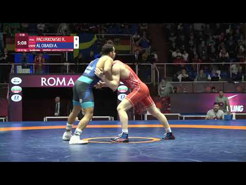 Qual. GR - 67 kg: R. PACURKOWSKI (POL) v. A. AL OBAIDI (UWW)