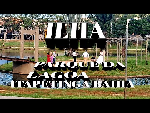 Ilha do Parque da Lagoa de perto | Itapetinga BA
