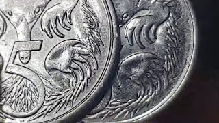 $$$ Australia 2009 5 cent error coin, rim doubling