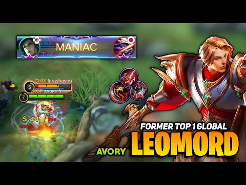 MANIAC! Feel my Horse Power [ Former Top 1 Global Leomord Best Build ] By Avory - Mobile Legends
