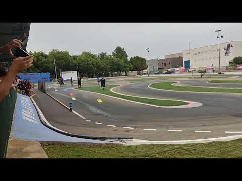 EFRA 1/8th Track Euros 2022 1/4 final B Start