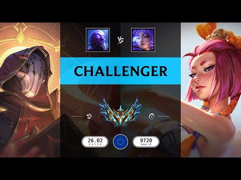 Challenger Match: Ryze vs Yunara - EUW server Patch 26.02