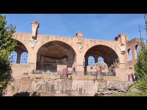 Basilica of Maxentius ( Roman forum) by Great Times Tours.
