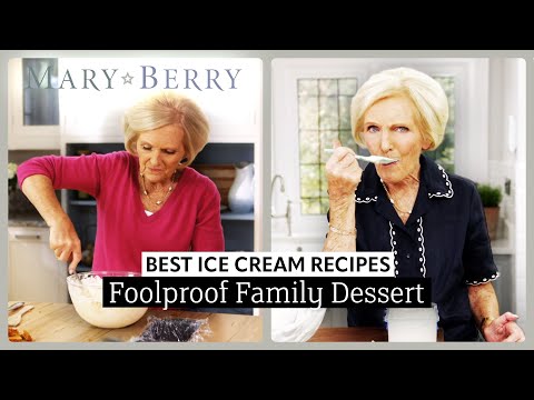Mary Berry's Best Ice Cream Recipes | Mary Berry