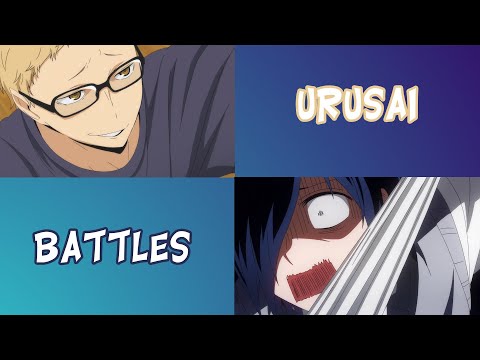 Tsukki vs Ishigami | Urusai vs Uruse, BAKA! | Urusai Wars!