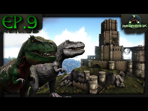 ESPLORIAMO IL CASTELLO E PRENDIAMO I PRIMI REX  - Ark Ragnarok ITA - EP.9