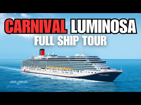CARNIVAL LUMINOSA FULL WALK THROUGH SHIP TOUR - 2023