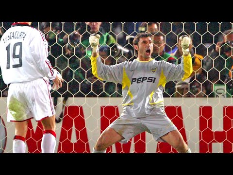 Roberto Abbondanzieri vs AC Milan (Copa Intercontinental 2003)