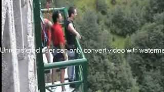 Bangy / Bungee Jumping - Tara River, Montenegro (152m) 26/06/2010