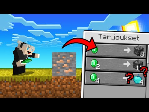 Minecraft mutta BLOCKIT myy tavaroita?