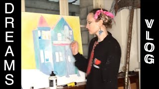 Artist Living in Paris diaries - painting, going to the opera, Art shows !