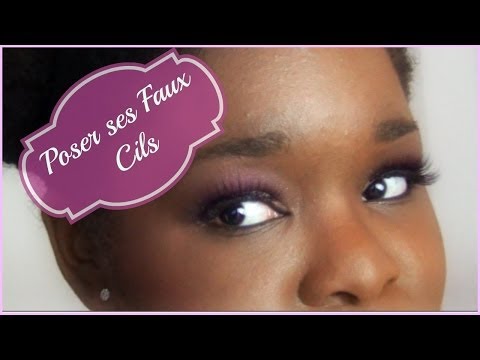 comment poser ses faux cils