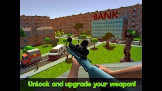 Snipers vs Bank Robbers Chase Gameplay Video Android