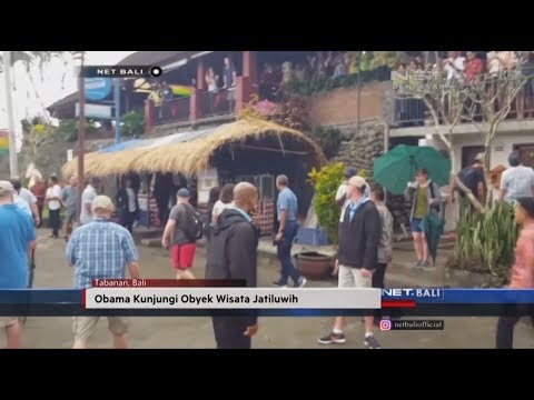 NET. BALI - OBAMA KUNJUNGI JATILUWIH