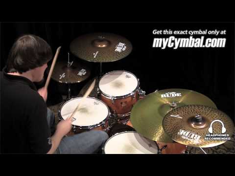 Демонстрация звучания Paiste Rude 17" Thin Crash