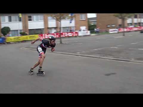 200m TT Qualification SENIOR MEN   Mateusz Kania (European Championships Inline Skating 2018)