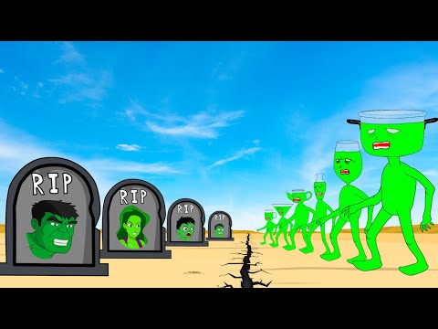 Rescue HULK Family From Evolution Of MONSTER RADIATION : Returning From The Dead SECRET - FUNNY