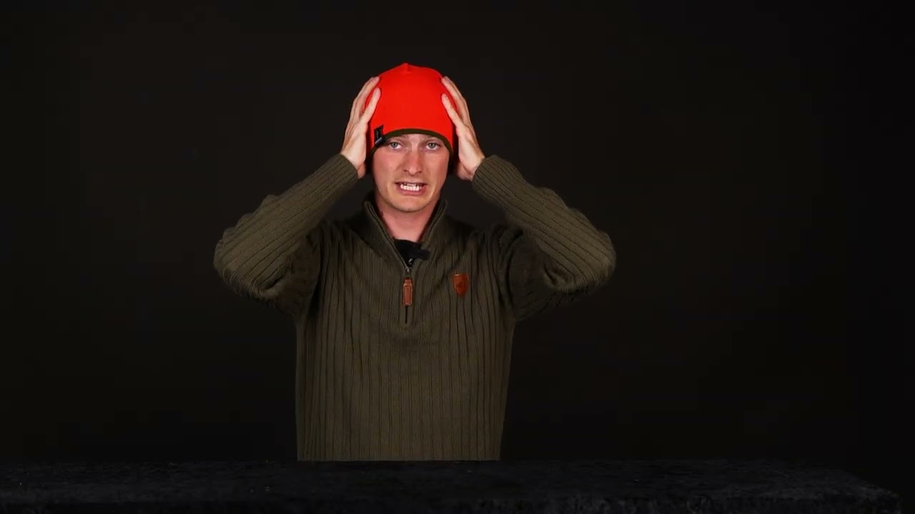 Vendbar Hue - Orange/Grøn - European Hunter