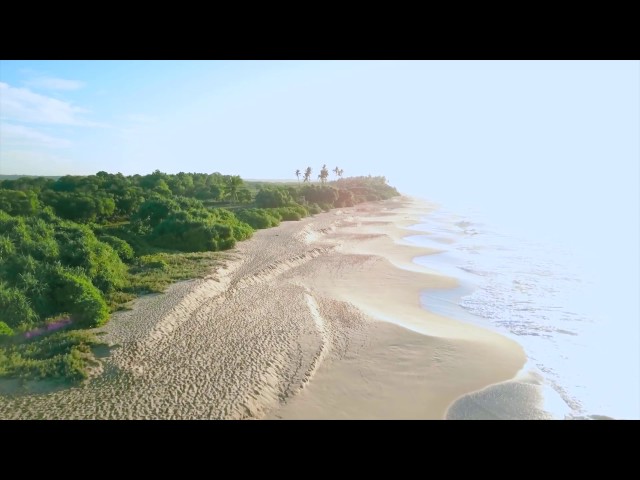 Shiva's Beach Cabanas Drone video