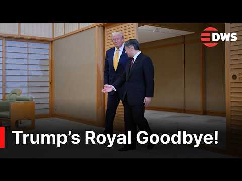 HISTORIC FAREWELL: President Trump Receives Royal Send-Off from Japan’s Emperor Naruhito | AC1Z