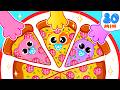 Little Pizza For Kids Funny Songs For Baby Nursery Rhymes By Toddler Zoo
