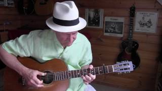 Drunken Barrelhouse Blues - Memphis Minnie - on a vintage Supertone