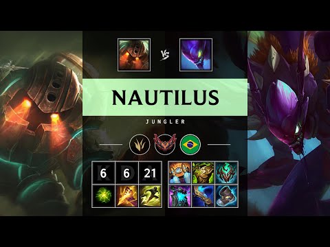 Nautilus Jungle vs Kha'Zix - BR Grandmaster Patch 25.16