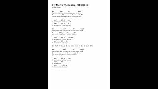 Fly me to the moon - Frank Sinatra (chords as requested)