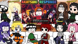 Personagens de Naruto React AKATSUKI RESPONDE OS FÃS! (PARÓDIA) 😂❤️ •VoiceMakers•