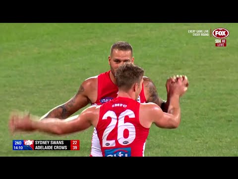Buddy bombs it from 70 - Round 5, 2018 - AFL