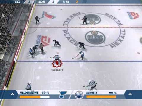 Lets Play NHL 2007 #34 St Louis vs Edmonton - Playoffs Spiel 3 - Runde 1