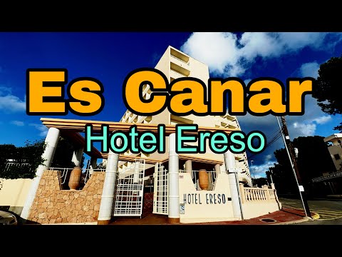 Es Canar Ibiza : The most latest update in Es Canar today | walk tour  at the Beach & promenade 