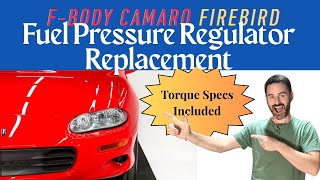 P0172 & P0175 - Camaro/Firebird (1996 - 2002) Fuel Pressure Regulator Replacement - 3800