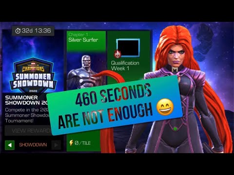 Summoner Showdown - Showdown - Medusa vs Silver Surfer | solo | MCOC