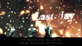 BTOB Last Day english lyrics LIVE 비투비 라스트데이 ENG SUB live singing 노래 일본 라이브 가사