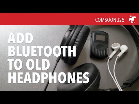 Convert old headphones to Bluetooth: Comsoon J25