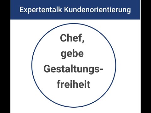 Teil 10: Chef, gebe Gestaltungsfreiheit
